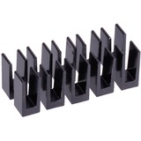 Alphacool GPU RAM Aluminium Heatsinks 7x7mm - black, Kühlkörper schwarz, 10 Stück