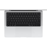 Apple MacBook Pro (14") 2024 CTO, Notebook silber, 16 GB, 512 GB (512 GB SSD), M4, MacOS, Amerikanisch