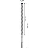 Bosch Professional EXPERT Hammerbohrer SDS-max-8X, Ø 24mm 5 Stück, Arbeitslänge 400mm