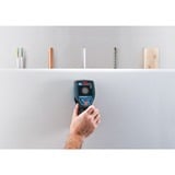 Bosch Professional PRO Akku-Wallscanner D-tect 120 Professional, 12Volt, Ortungsgerät blau/schwarz, Li-Ionen-Akku 2,0 Ah, in L-BOXX 136