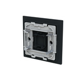 Busch-Jaeger Wippe geschlossen mit Symbol Klingel schwarz, Retail