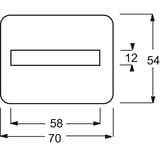 Busch-Jaeger Wippe steuertastschalter glänzend Retail