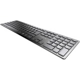 CHERRY KW 9100 SLIM, Tastatur schwarz, DE-Layout, SX-Scherentechnologie