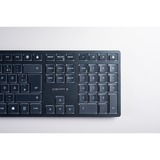 CHERRY KW 9100 SLIM, Tastatur schwarz, DE-Layout, SX-Scherentechnologie