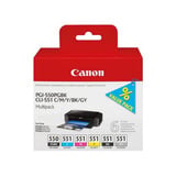 Canon Tinte Multipack PGI-550PGBK/CLI551 