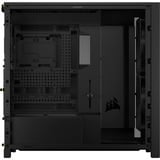 Corsair FRAME 5000D WOOD RS, Tower-Gehäuse schwarz/holz, Tempered Glass