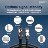 Digitus Patchkabel Cat 8.1 S-FTP 0,5 Meter schwarz