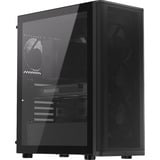 ENDORFY Ventum 400 Air, Tower-Gehäuse schwarz, Tempered Glass