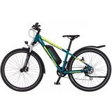 FISCHER Fahrrad Terra 2.1 Junior (2022), Pedelec grün/gelb, 38 cm Rahmen, 27,5"
