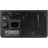FSP MEGA GM 1200W, PC-Netzteil schwarz/weiß, 1x 12-Pin High Power GPU, 3x PCIe, Kabelmanagement, 1200 Watt