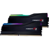 G.Skill DIMM 96 GB DDR5-6400 (2x 48 GB) Dual-Kit, Arbeitsspeicher schwarz, F5-6400J3239F48GX2-TZ5RK, Trident Z5 RGB, INTEL XMP