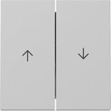 Gira Wippe zweifach mit Pfeilsymbol grau, Retail