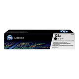 HP Toner schwarz 126A (CE310A) schwarz, Retail