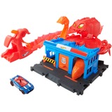 Hot Wheels City Gefährliche Skorpion Attacke, Spielgebäude mehrfarbig, Inkl. ein Hot-Wheels Fahrzeug