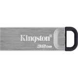 Kingston DataTraveler Kyson 32 GB, USB-Stick silber, USB-A 3.2 Gen 1