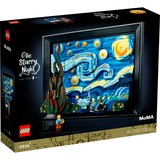 LEGO 21333 Ideas Vincent van Gogh – Sternennacht, Konstruktionsspielzeug 3D-Nachbildung des Meisterwerks von van Gogh
