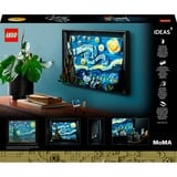 LEGO 21333 Ideas Vincent van Gogh – Sternennacht, Konstruktionsspielzeug 3D-Nachbildung des Meisterwerks von van Gogh