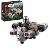 LEGO 75321 Star Wars Razor Crest Microfighter, Konstruktionsspielzeug mit Mandalorianischem Kanonenboot & Mandalorianer-Figur, kreatives Spielzeug-Set für Kinder ab 6 Jahren