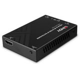 Lindy HDMI & IR über IP Receiver, HDMI Verlängerung schwarz