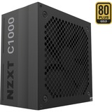 NZXT C1000 80+ Gold 1000W, PC-Netzteil schwarz, 6x PCIe, Kabel-Management, 1000 Watt