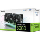 PNY GeForce RTX 5080 OC, Grafikkarte DLSS 4, 3x DisplayPort, 1x HDMI 2.1