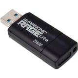 Patriot Supersonic Rage Lite 256 GB, USB-Stick schwarz/blau, USB-A 3.2 Gen 1
