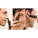Philips NT3650/16 Nose trimmer series 3000, Nasen-/Ohrenhaartrimmer schwarz/grau