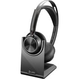 Plantronics Voyager Focus 2 UC USB-A, Headset schwarz, mit Ladestation