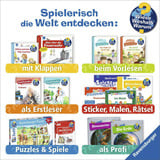 Ravensburger Wieso? Weshalb? Warum? Stickerheft - Feuerwehr, Lernbuch 