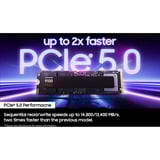 Samsung 9100 PRO 2 TB, SSD PCIe 5.0 x4, NVMe 2.0, M.2 2280