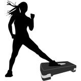 Schildkröt Fitness Stepper, Fitnessgerät schwarz/grau
