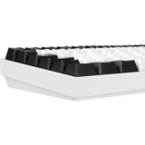 Sharkoon SKILLER SGK50 S3, Gaming-Tastatur weiß, DE-Layout, Gateron Yellow
