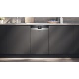 Siemens SR53HS74KE IQ300, Spülmaschine edelstahl (gebürstet)/schwarz, 45 cm, Home Connect