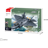 Sluban ARMY J35AS Stealth Fighter, Konstruktionsspielzeug 
