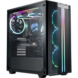 be quiet! PURE Base 500 FX, Tower-Gehäuse schwarz, Tempered Glass