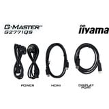 iiyama G-Master G2771QS-B1 Red Eagle, Gaming-Monitor 68.6 cm (27 Zoll), schwarz (matt), QHD, Fast-IPS, HDMI, DP, G-Sync komp., 200Hz Panel