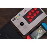 8BitDo Arcade Stick, Gamepad grau, für Nintendo Switch, PC