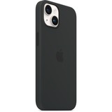 Apple Silikon Case mit MagSafe, Handyhülle schwarz, Mitternacht, iPhone 14