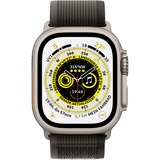 Apple Watch Ultra, Smartwatch schwarz/grau, 49 mm, Trail Loop, Titangehäuse, Cellular