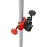 BESSEY Querverbinder-Set STE-CC-SET, Halterung schwarz/rot, 2 Stück, für Deckenstützen mit Ø 20mm bis 34mm