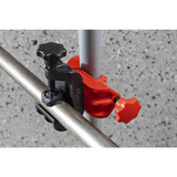 BESSEY Querverbinder-Set STE-CC-SET, Halterung schwarz/rot, 2 Stück, für Deckenstützen mit Ø 20mm bis 34mm