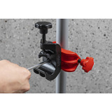 BESSEY Querverbinder-Set STE-CC-SET, Halterung schwarz/rot, 2 Stück, für Deckenstützen mit Ø 20mm bis 34mm