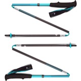 Black Diamond Trekkingstöcke Distance Carbon Z, Fitnessgerät türkis, 1 Paar, 105 cm