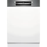 Bosch SMI4EAS23E Serie 4 , Spülmaschine edelstahl (gebürstet), 60 cm, Home Connect