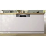 Bosch SMI4EAS23E Serie 4 , Spülmaschine edelstahl (gebürstet), 60 cm, Home Connect