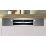 Bosch SMI4EAS23E Serie 4 , Spülmaschine edelstahl (gebürstet), 60 cm, Home Connect