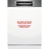 Bosch SMI4EAS28E Serie 4 , Spülmaschine edelstahl (gebürstet), 60 cm, Home Connect