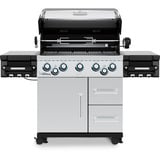 Broil King Gasgrill Imperial S 590 IR edelstahl, mit Infrarot-Seitenbrenner und Heckbrenner