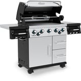 Broil King Gasgrill Imperial S 590 IR edelstahl, mit Infrarot-Seitenbrenner und Heckbrenner