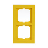 Busch-Jaeger Rahmen 2-fach gelb, Retail